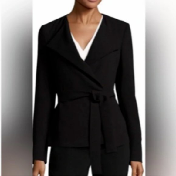 HUGO BOSS wrap jacket sz 0